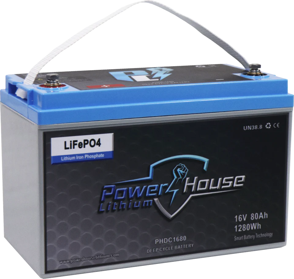 16V 80AH Deep Cycle Battery (4 to 5 Devices)
