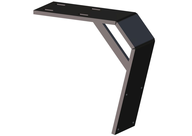 Deck Mount Short-Long 8"aft-11"drop