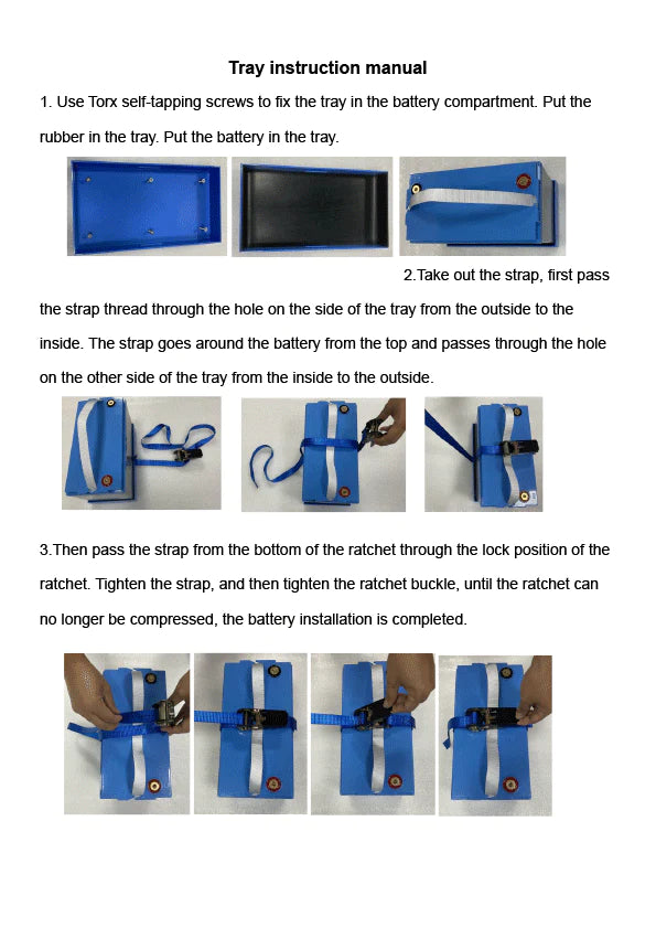 Heavy Duty Aluminum Group 20 Battery Trays