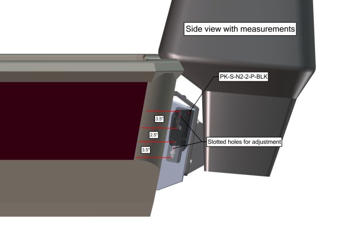 Plate Kit S-N2-2 Port