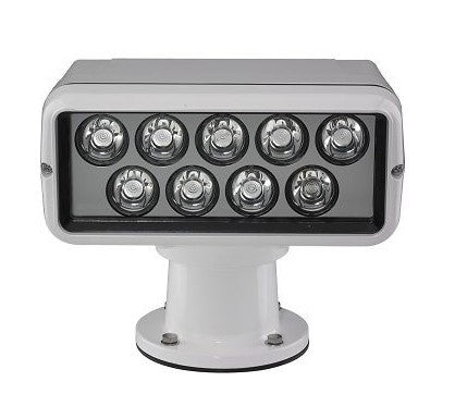 Acr Rcl100 Led Seachlight With Point Pad 12/24v White Housing