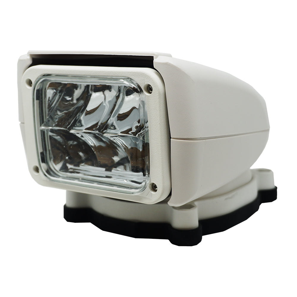 Acr Rcl85 White Led Spotlight With Wireless Hand Remote 240,000 Candela 12/24v