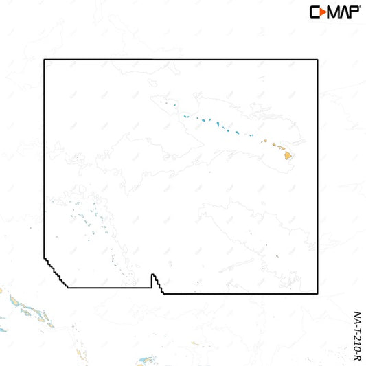 C-map Reveal X Coastal Hawaii, Marshall Islands And French Polynesia Microsd