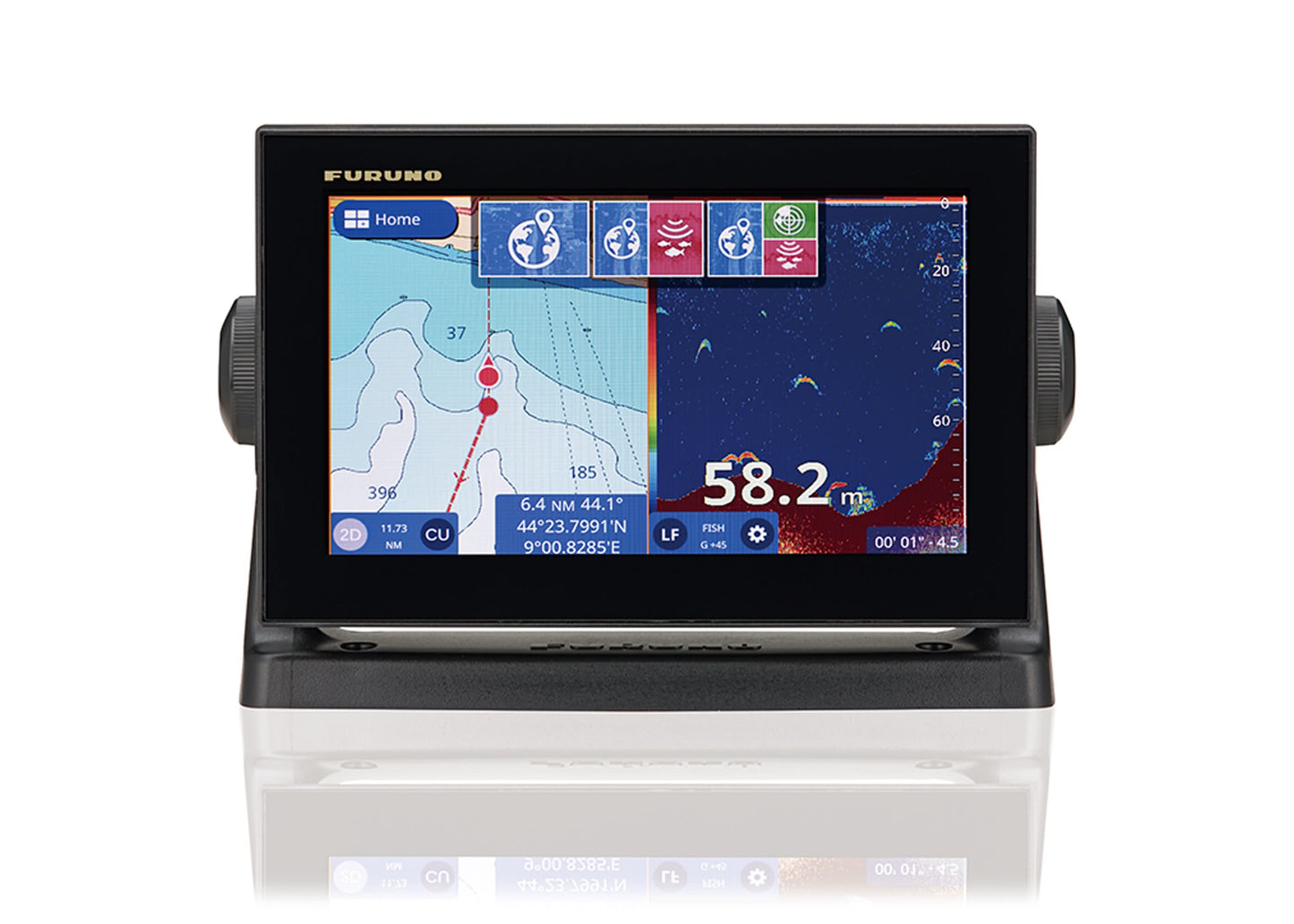 Furuno Gp1971f 9"" Combo Gps/fishfinder