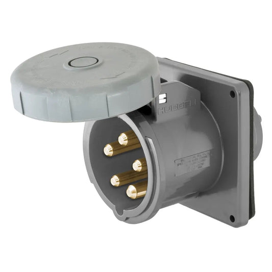Hubbell M5100b9r 100a 30y 120/208v Inlet