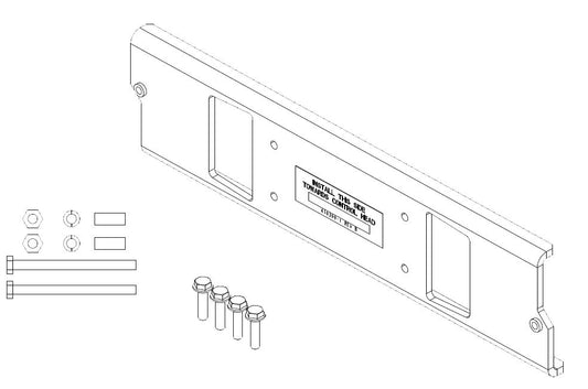 Humminbird Idmk-s10r Flush Mount Kit For Solix 10