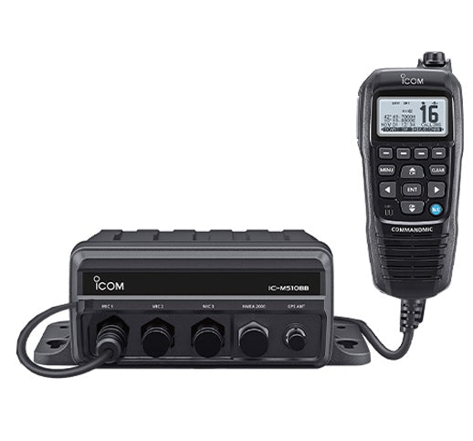 Icom M510bb Black Box Vhf With Hm195gb Black