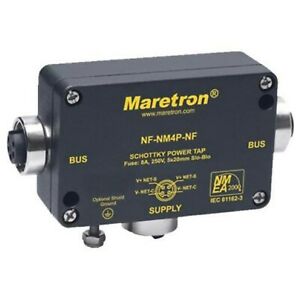 Maretron Nf-nm4p-nf Mini Powertap Female-female With Fuses