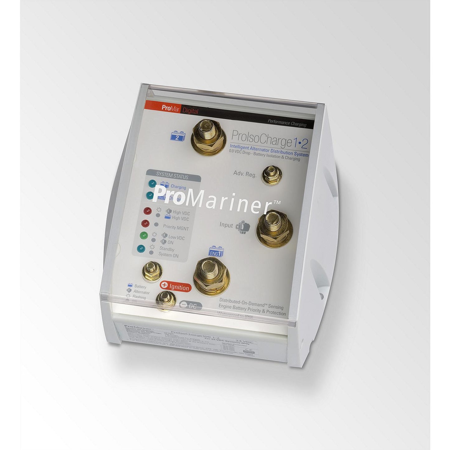 Promariner Proisocharge 120 0 Voltage Loss Isolator 12v 1 Alternator 2 Batteries