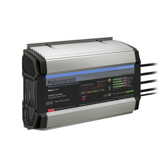 Promariner Protournament 360 36 Amp Battery Charger 12/24/36/48v 4 Bank 120v Input
