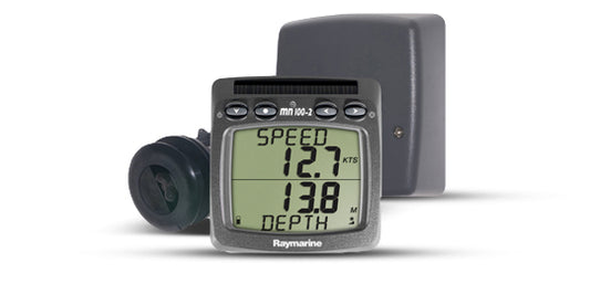 Raymarine Micronet Speed/depth Wireless W/thru Hull Triducer