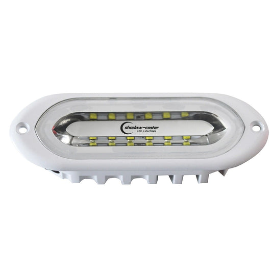 Shadow Caster Scm-sl Spreader Light White, Blue, Red Led Flush Mount White Housing