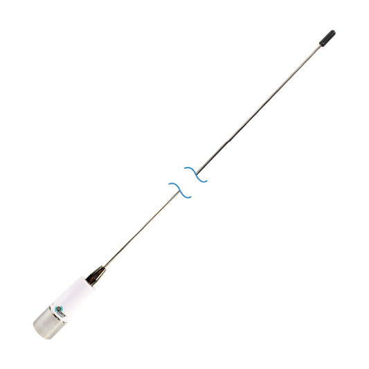 Shakespeare Quick Connect 3' Vhf Antenna Chrome Ferrule