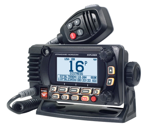 Standard Explorer Gps Black 25 Watt Vhf