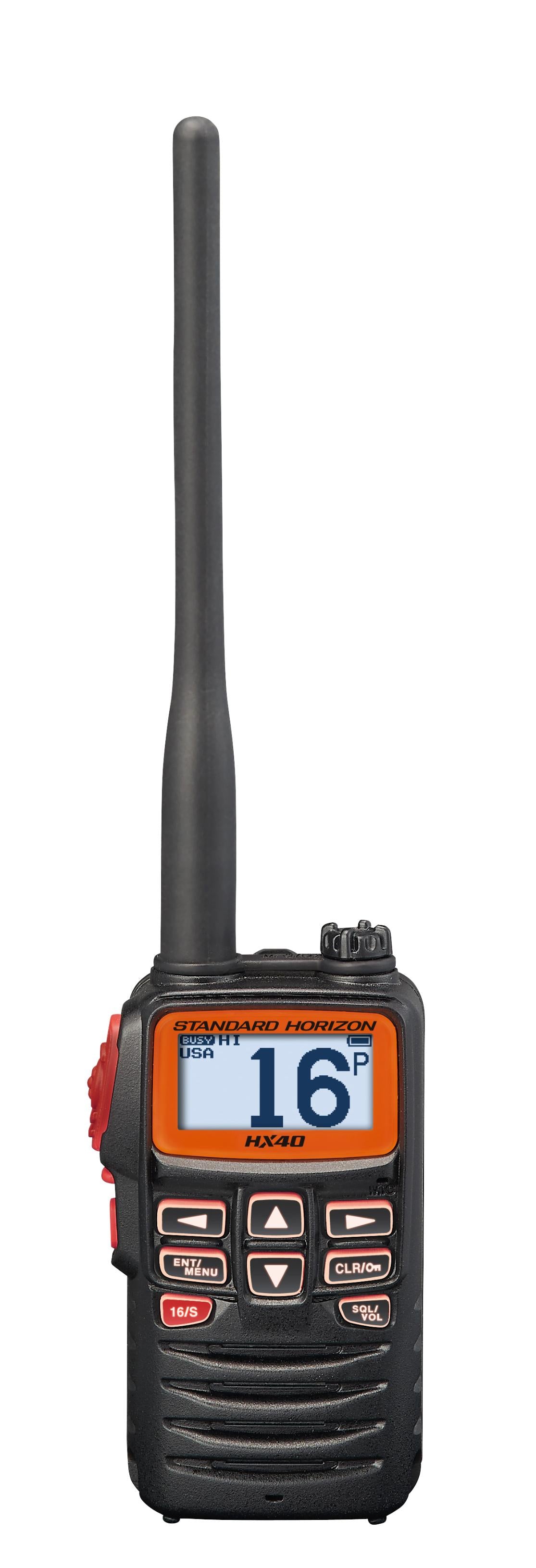 Standard Hx40 6w Handheld Vhf